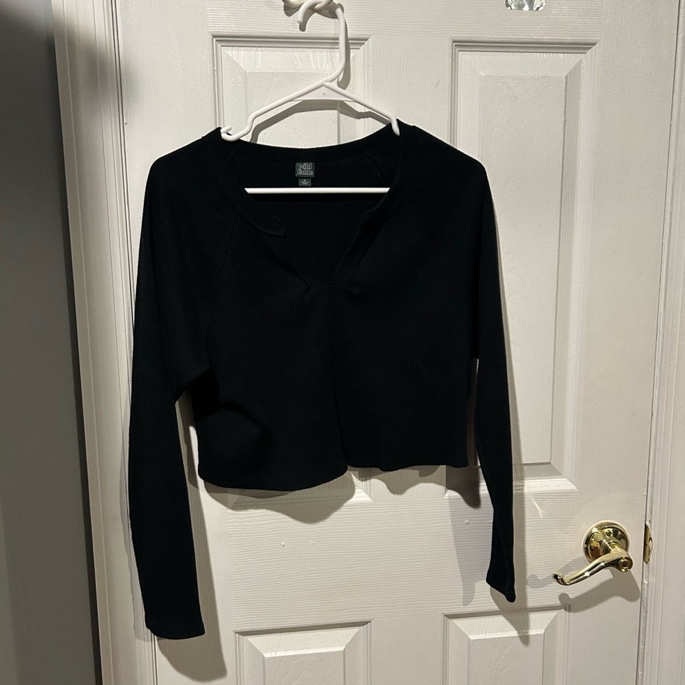 Cropped long sleeve